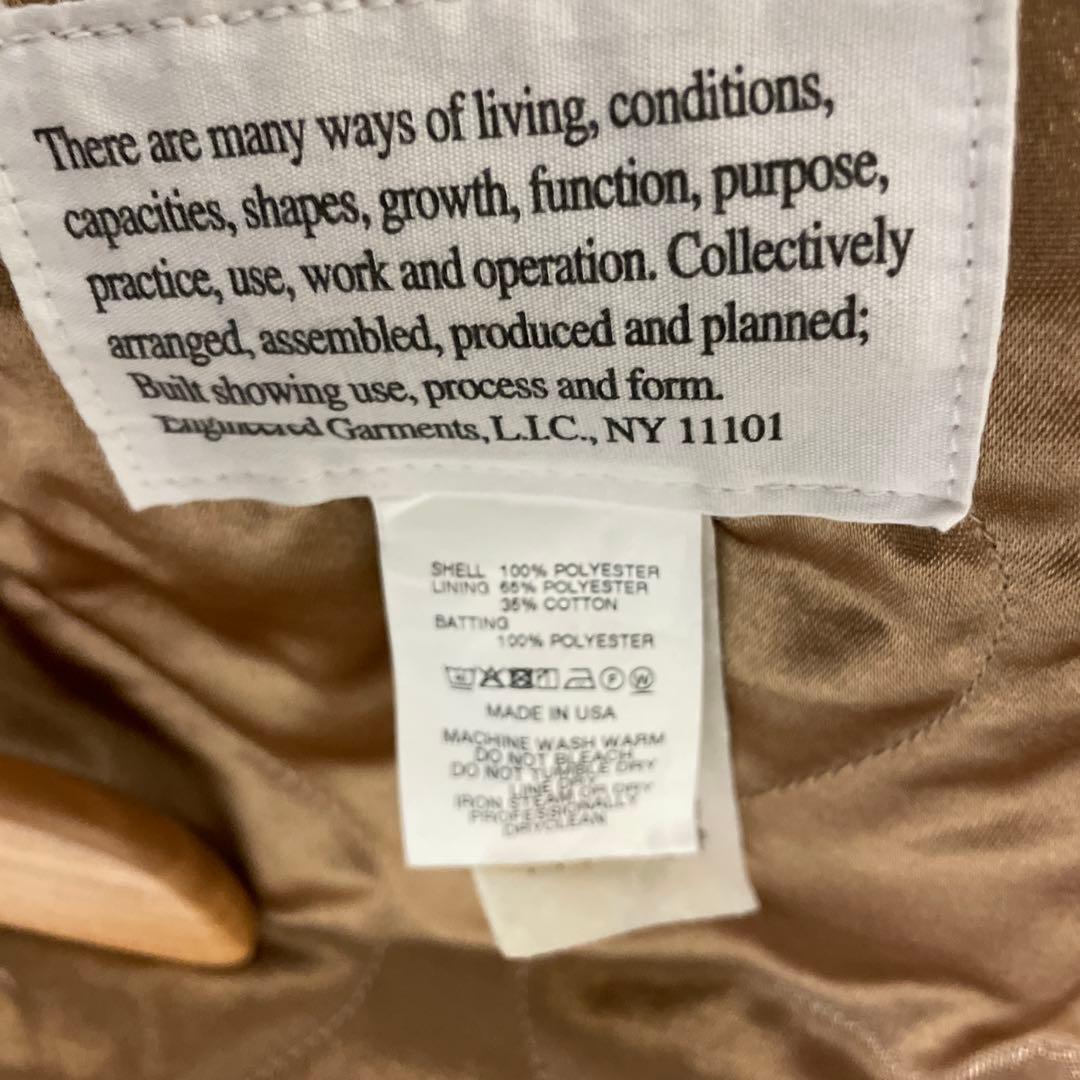 ジャケット・アウター Engineered Garments G8 Fake Suede M