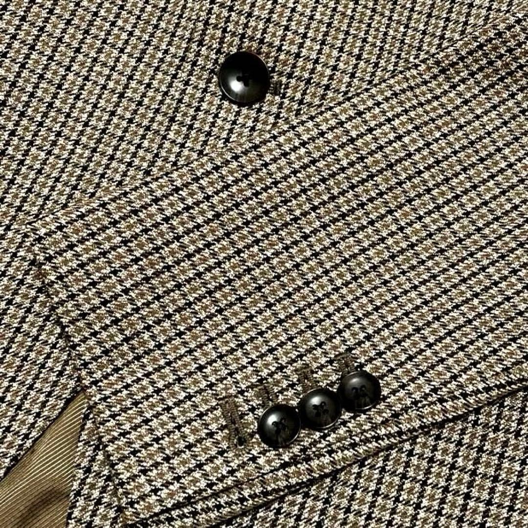 【超美品】SUIT SELECTMARZOTTOテーラードジャケットチェックA4