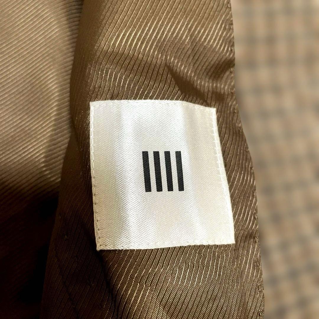 【超美品】SUIT SELECTMARZOTTOテーラードジャケットチェックA4
