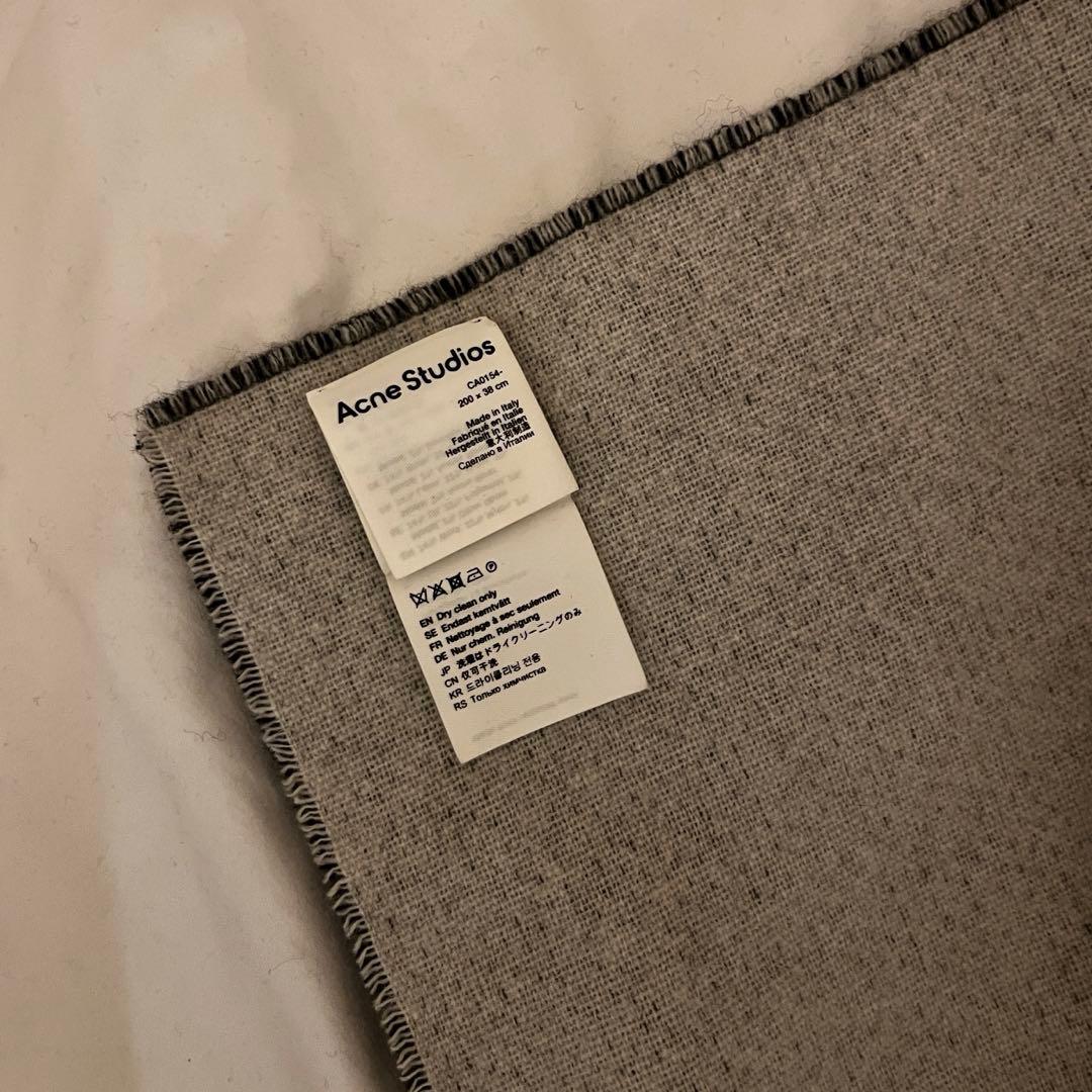 Acne Studios Logo Jacquard Scarf マフラー