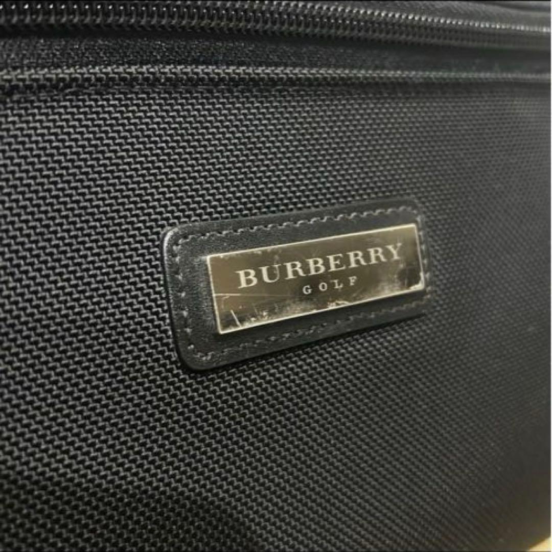 BURBERRY GOLF ブラック ボストンバッグ