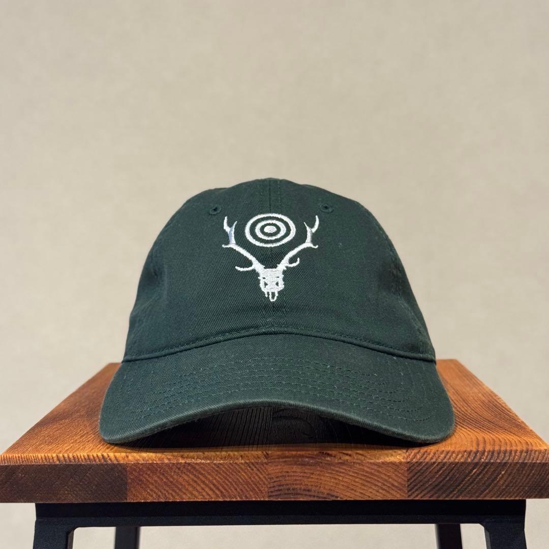 [ほぼ未使用]South2West8 キャップ 刺繍グリーン Nepenthes
