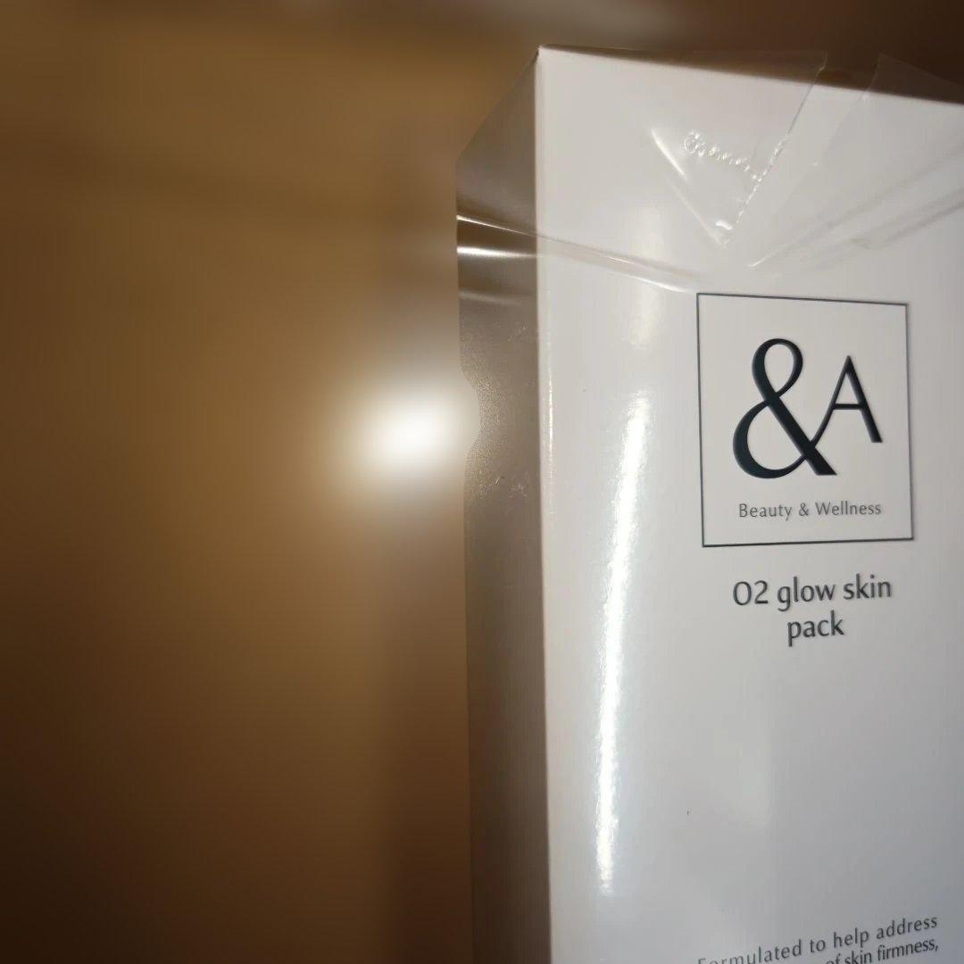 &A O2 glow skin pack 60g×2個