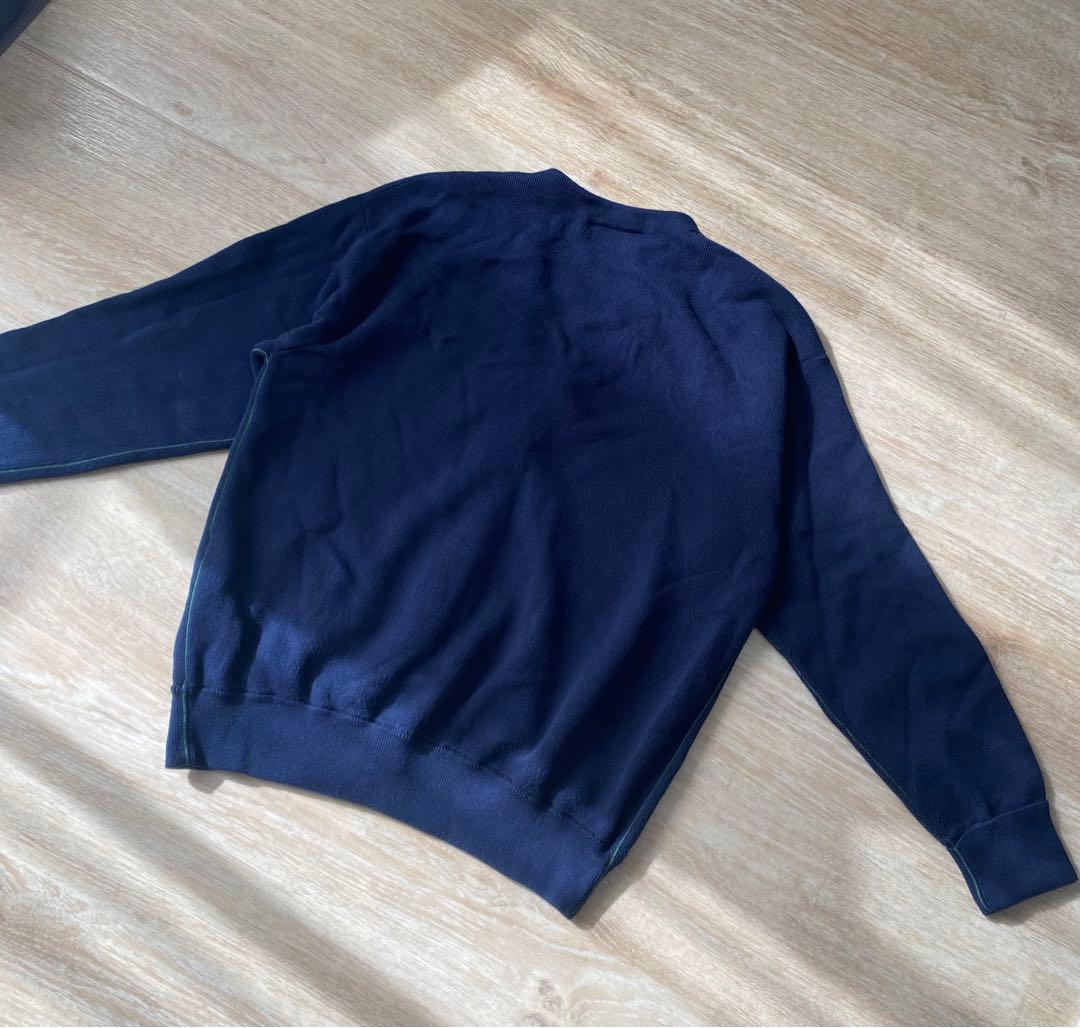 極美品 LACOSTE ラコステ オーガニックコットンニットカーディガン 36