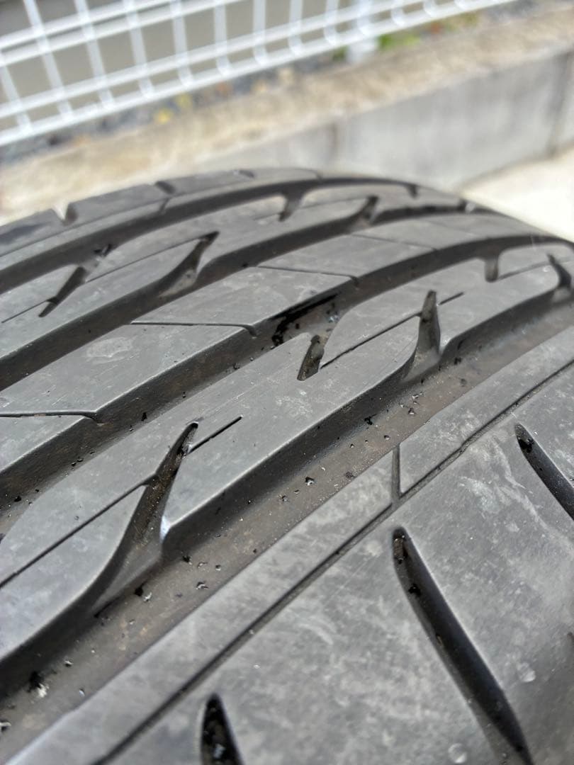 送料込み185/60r15ブリヂストン　ネクストリー22年製造4本セットバリ山