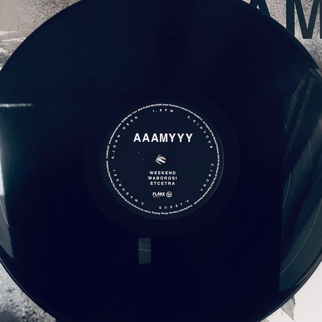 邦楽 AAAMYYY Weekend / Maborosi / Etcetra LP