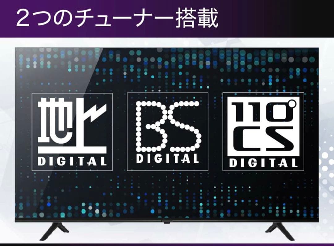 新品地デジGoogle TV 50インチ