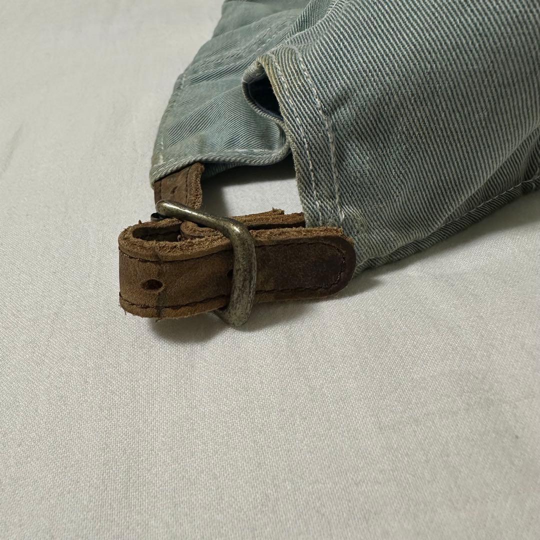 RRL ダブルアールエル ラルフローレン エイジング ワッペン 6パネルキャップ