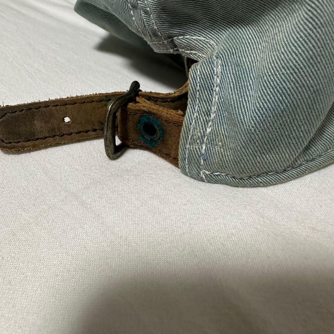 RRL ダブルアールエル ラルフローレン エイジング ワッペン 6パネルキャップ