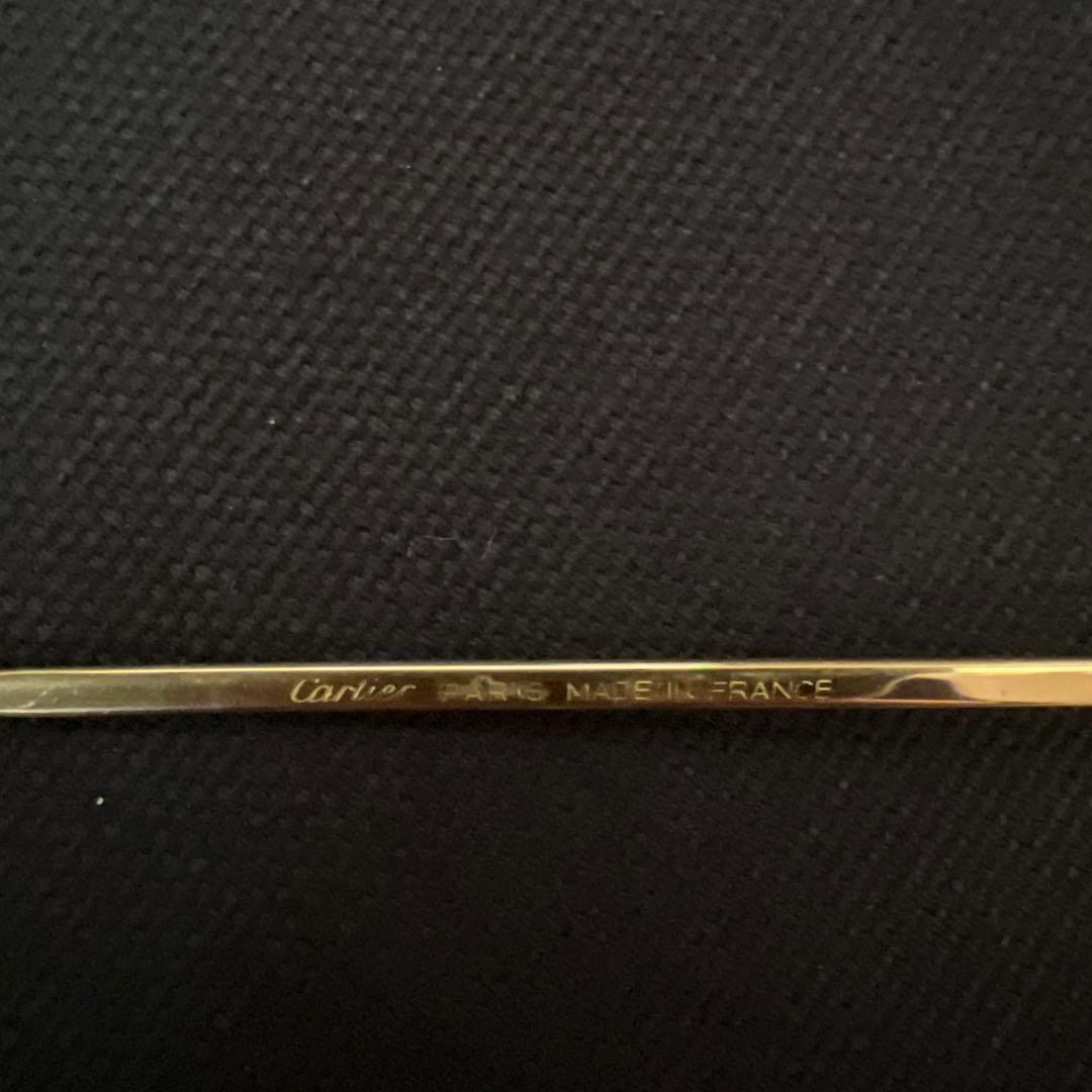 希少 Cartier サントス サングラス アイウェア ティアドロップ