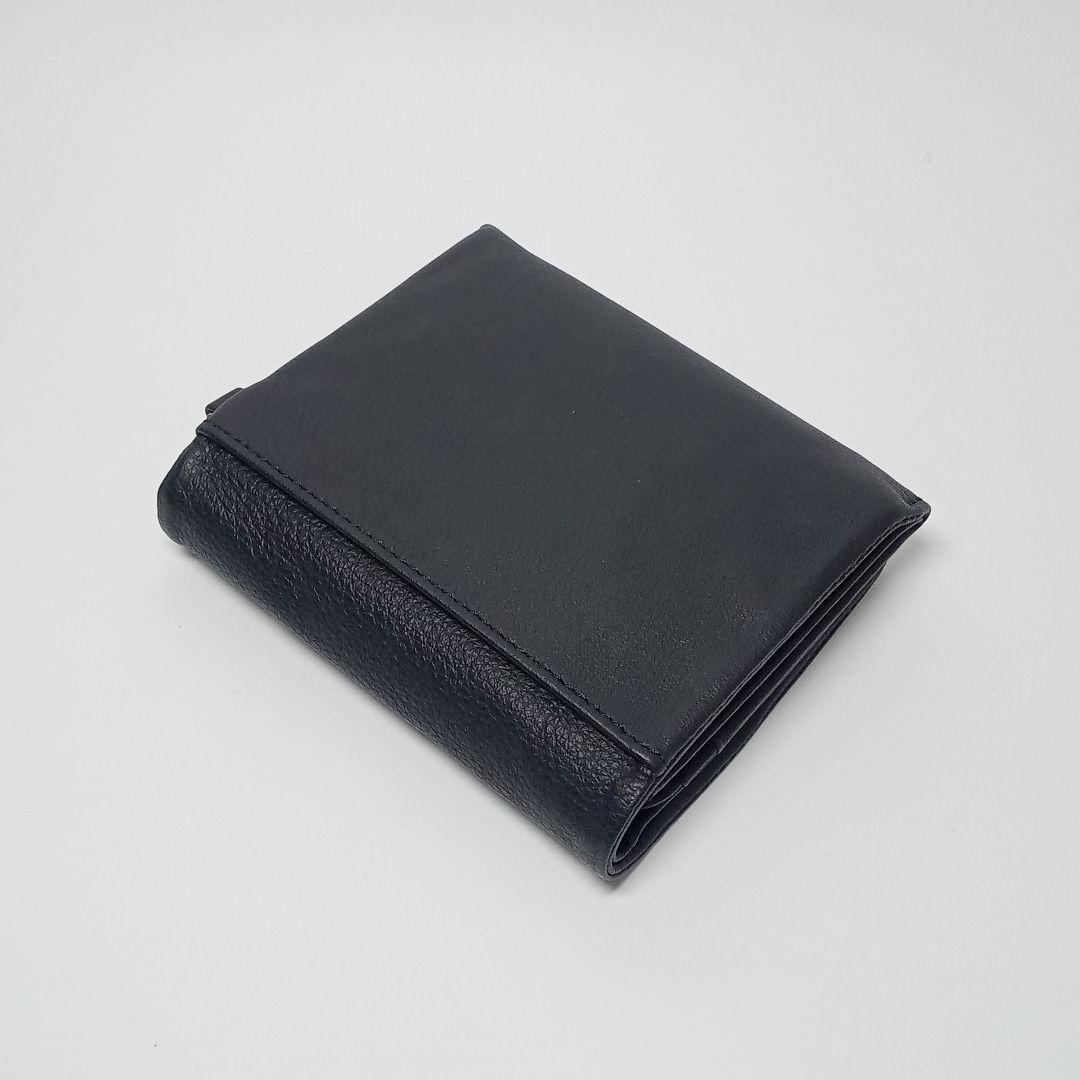 新品 ジルスチュアート 二つ折り財布 コンパクト財布 エンジェル 黒 ハート