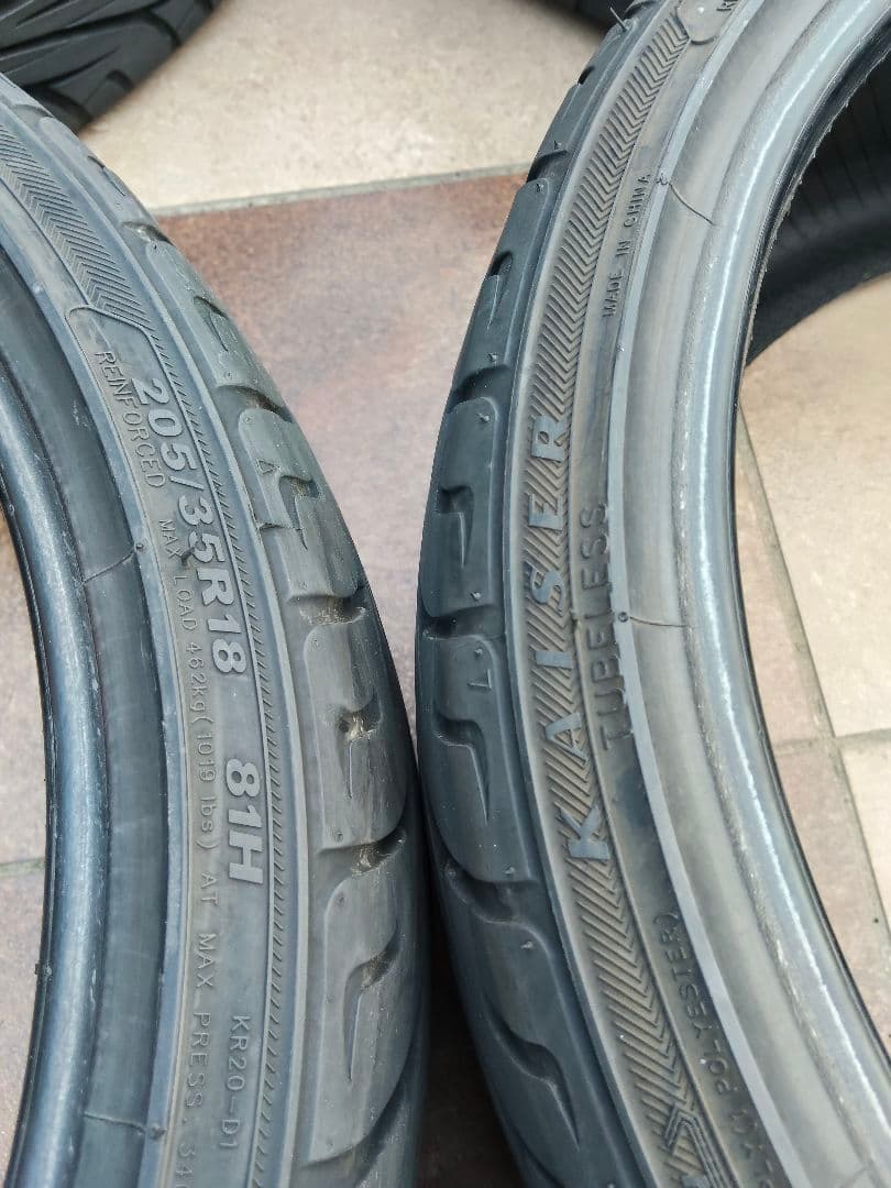 ② KENDA ケンダ KAISER KR20 カイザー 205/35R18