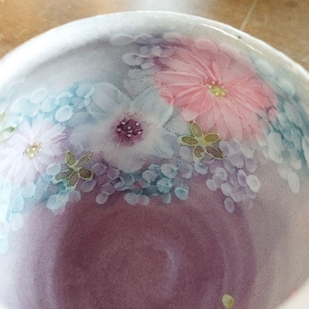 【新品・未使用】工房ゆずりは　色彩花　片口　酒器　陶器　贈り物