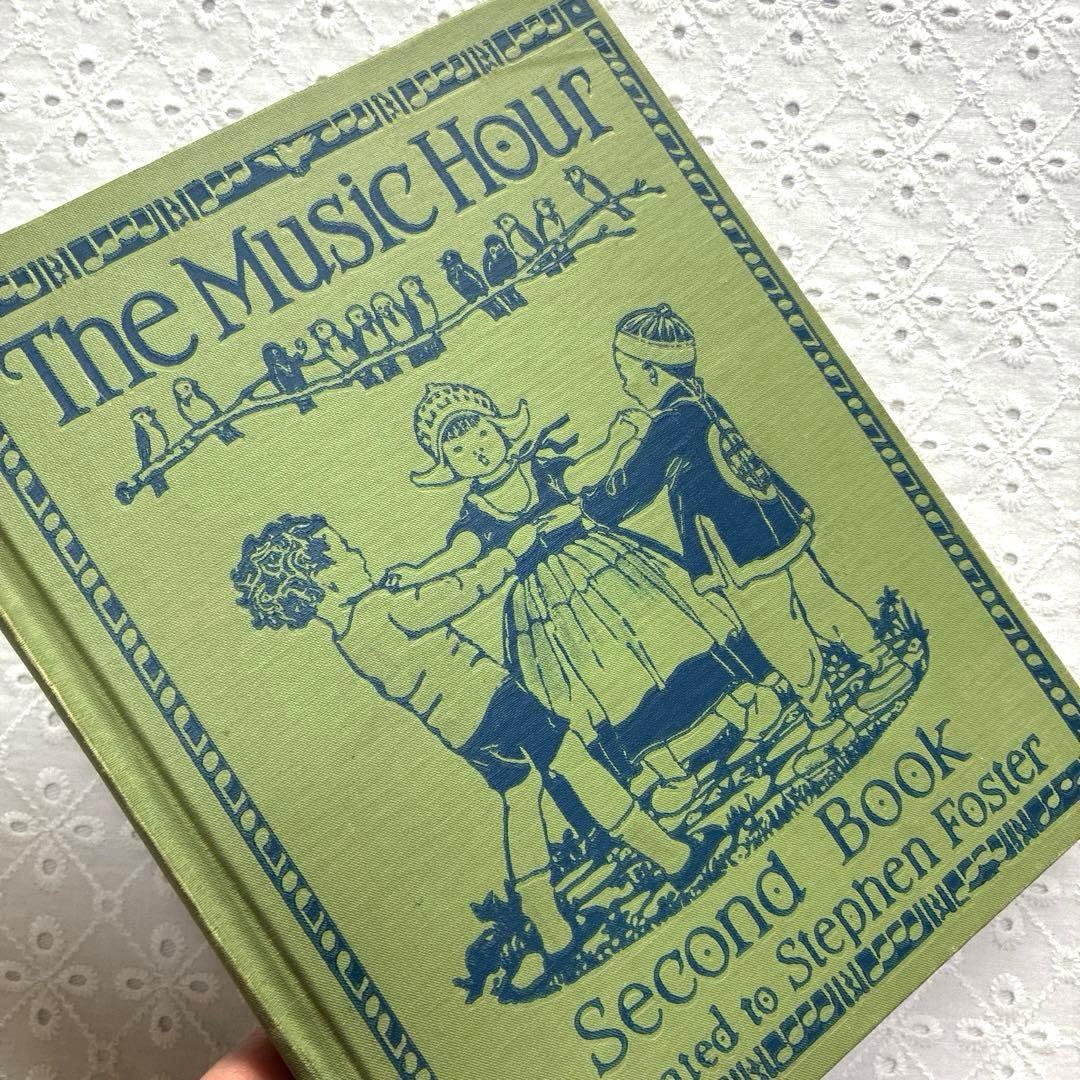 RV75 洋書古書 ヴィンテージ音楽教本 楽譜絵本