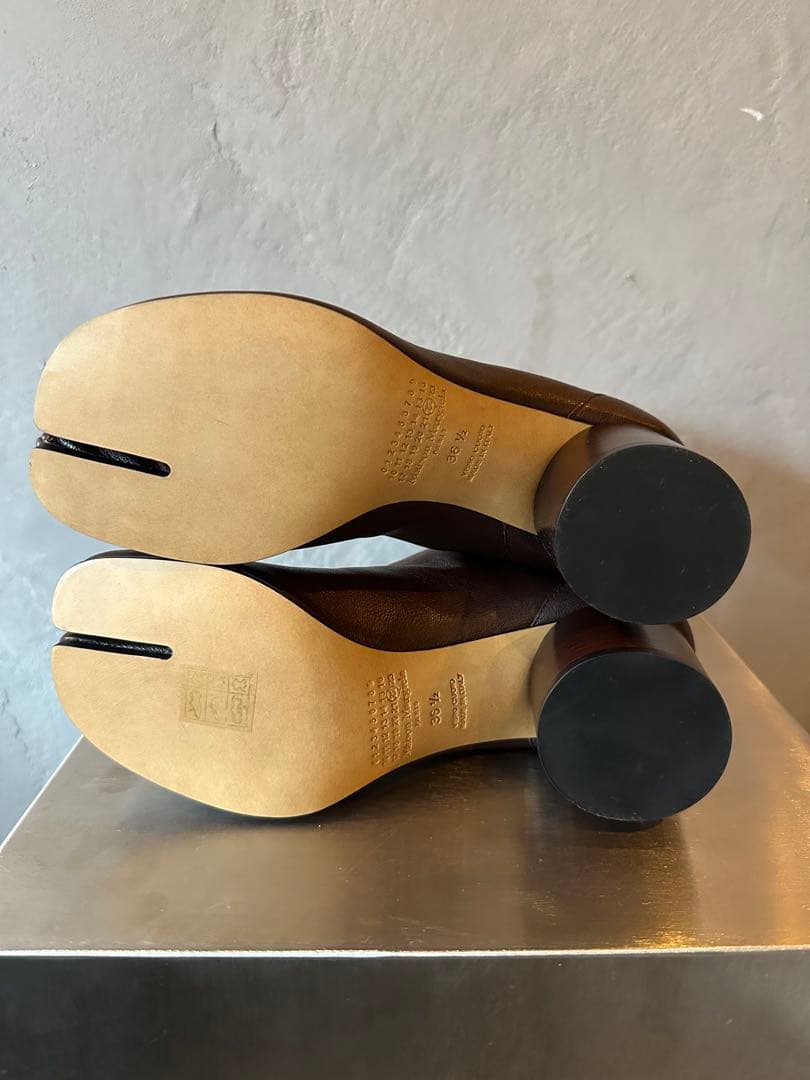 M*︎様 【新品】Maison Margiela タビブーツ ブラウン 36.5