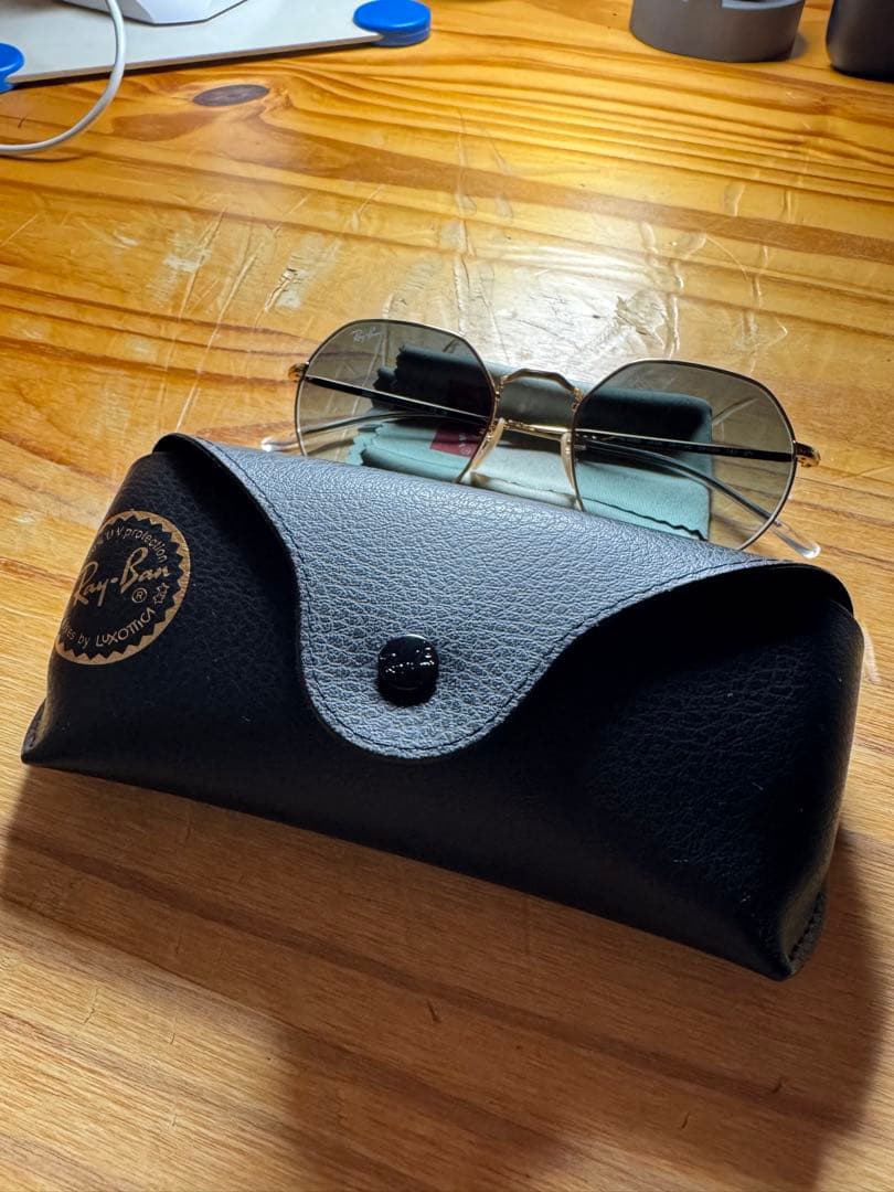 小物 Ray-Ban JACK RB3565 001/86 53-20