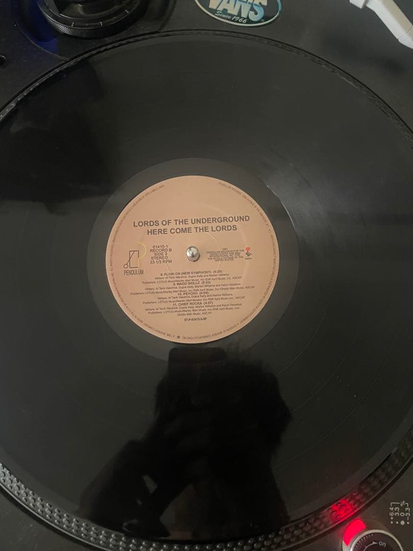 ［ジャケダメージあり］Lords of the Underground 2LP
