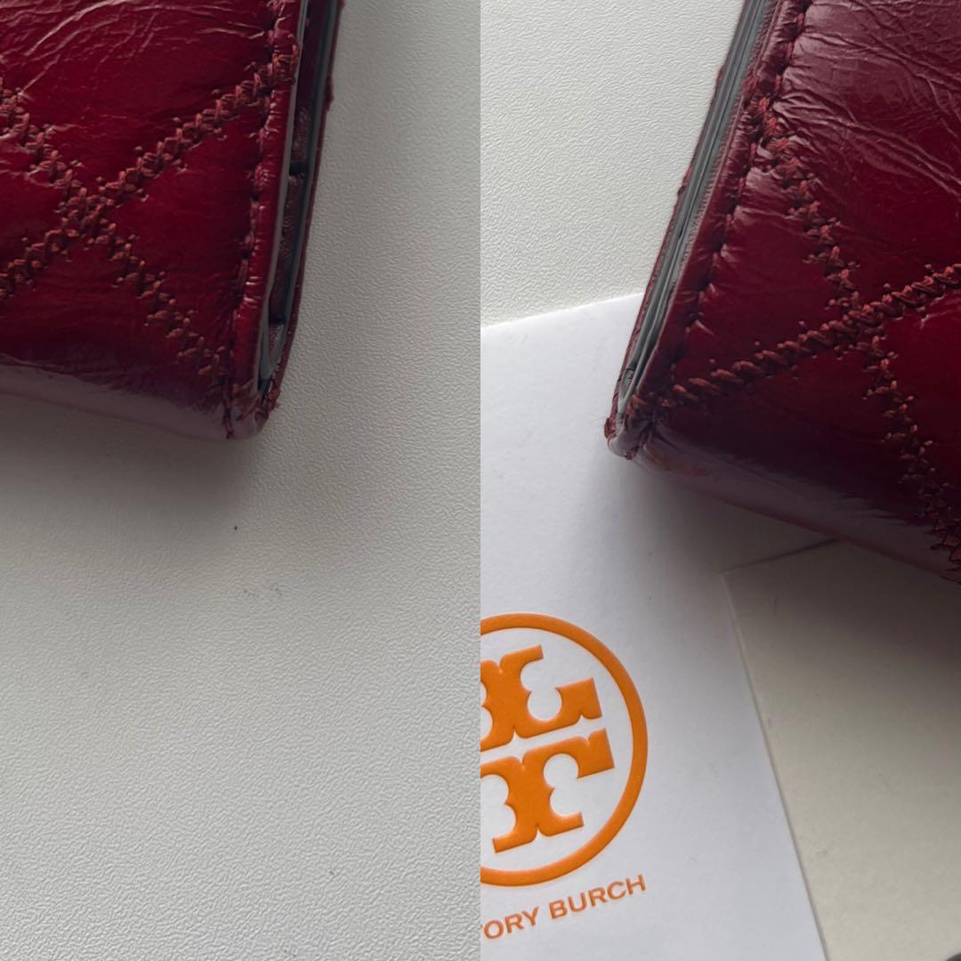 190 極上美品 TORYBURCH トリーバーチ 2つ折り財布