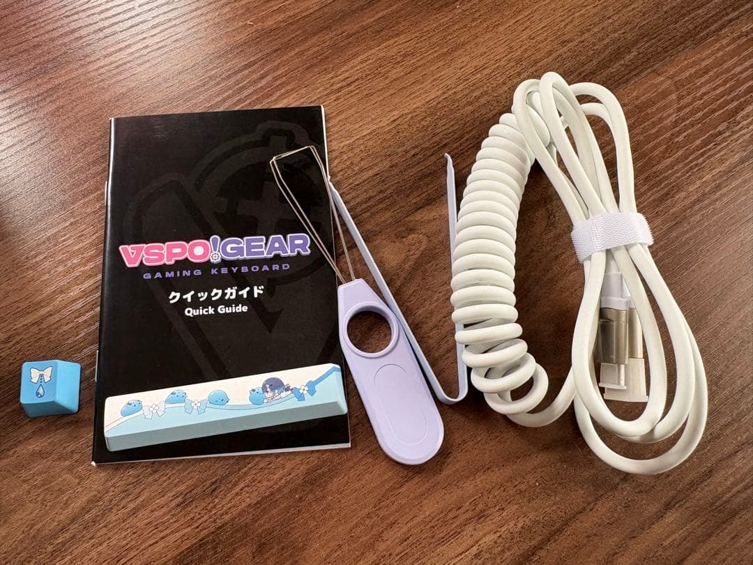 値下げ)VSPOGEAR ゲーミングキーボード 限定版(#紡木こかげ)