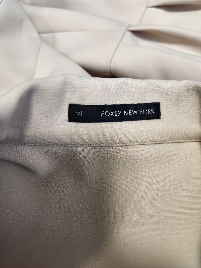 FOXEY NEW YORK ベージュ トレンチコート