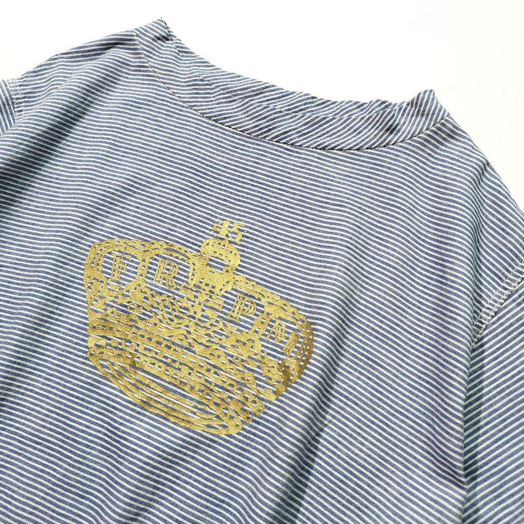 45R　クラウンプリント 半袖カットソー Tシャツ