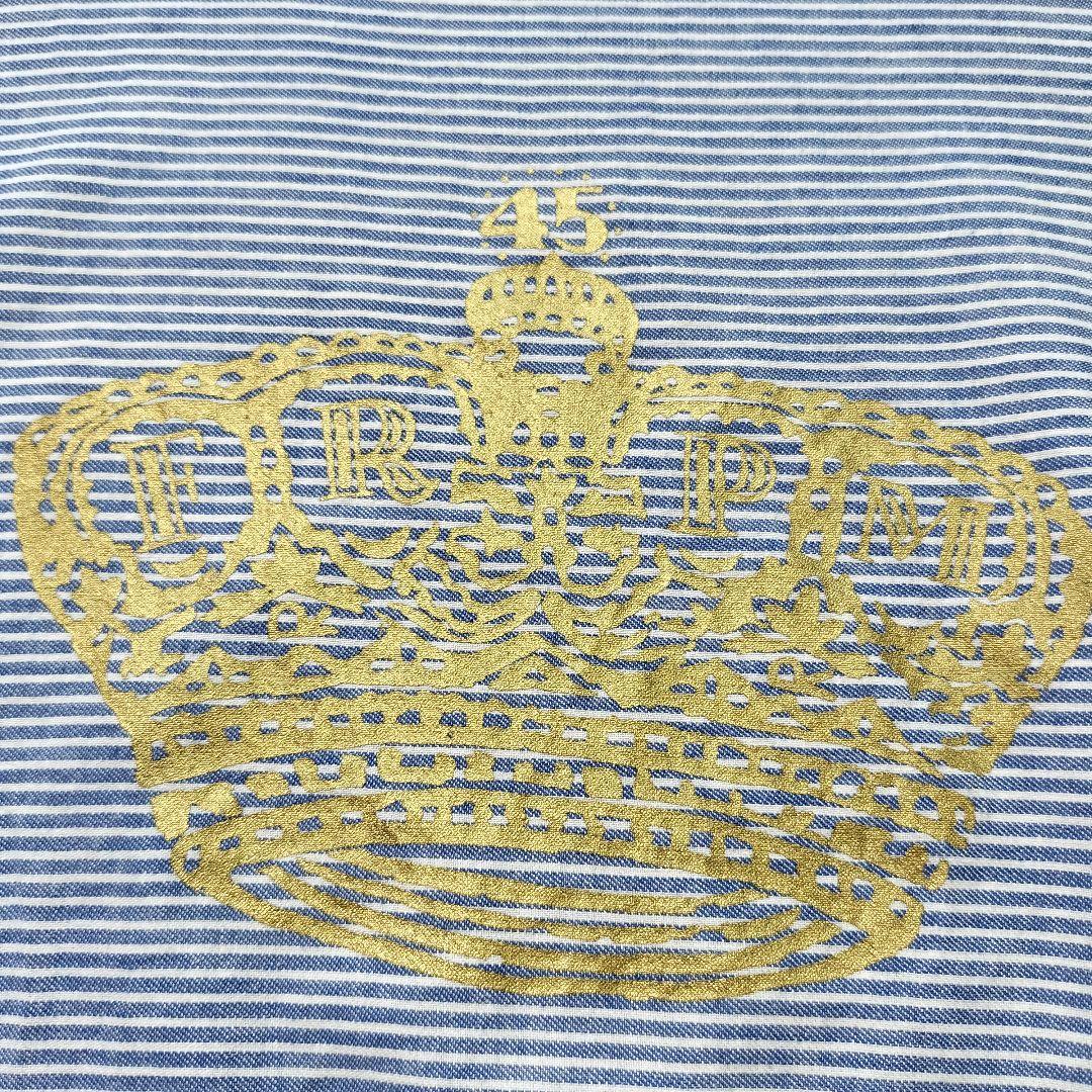 45R　クラウンプリント 半袖カットソー Tシャツ