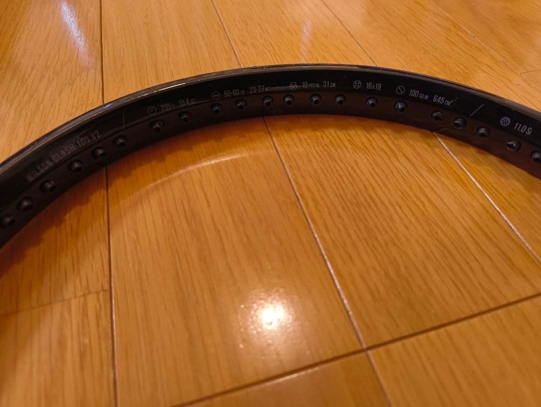 【さすけ】Wilson CLASH 100 V2.0 NOIR