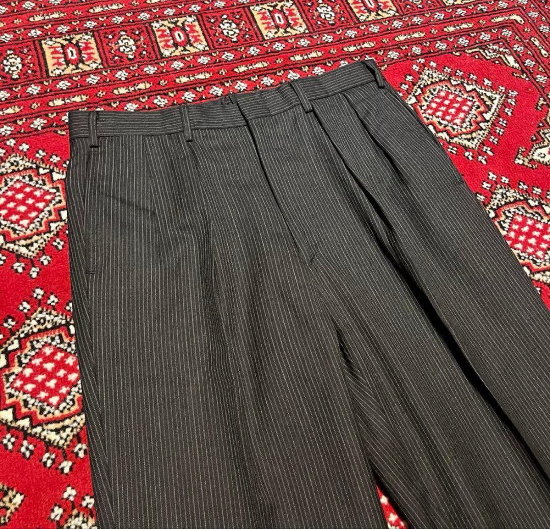 美品✨ ポロラルフローレン ストライプ セットアップ スーツ 38 M