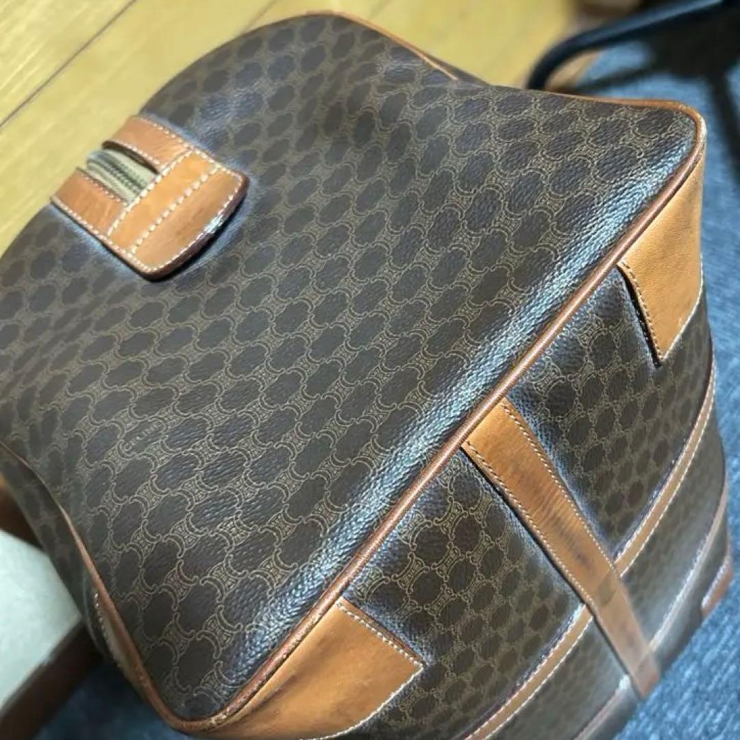 CELINE ボストンバッグ・旅行用バッグ・ブラウン・レザー
