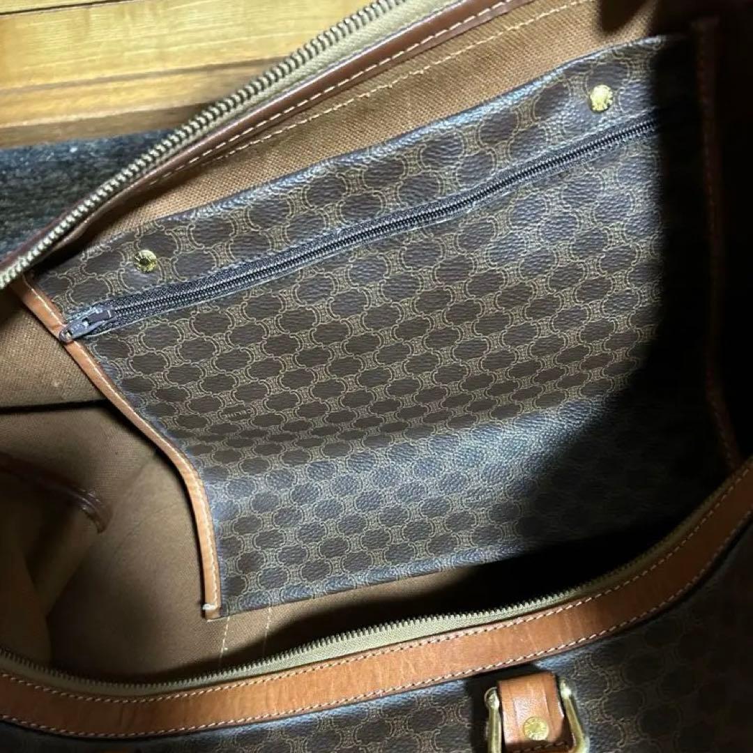 CELINE ボストンバッグ・旅行用バッグ・ブラウン・レザー