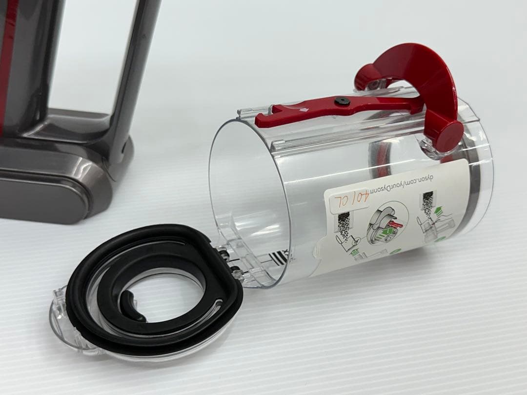 動作保証品　ダイソン　掃除機　SV21 マイクロ　本体　ダスト 純正バッテリー付