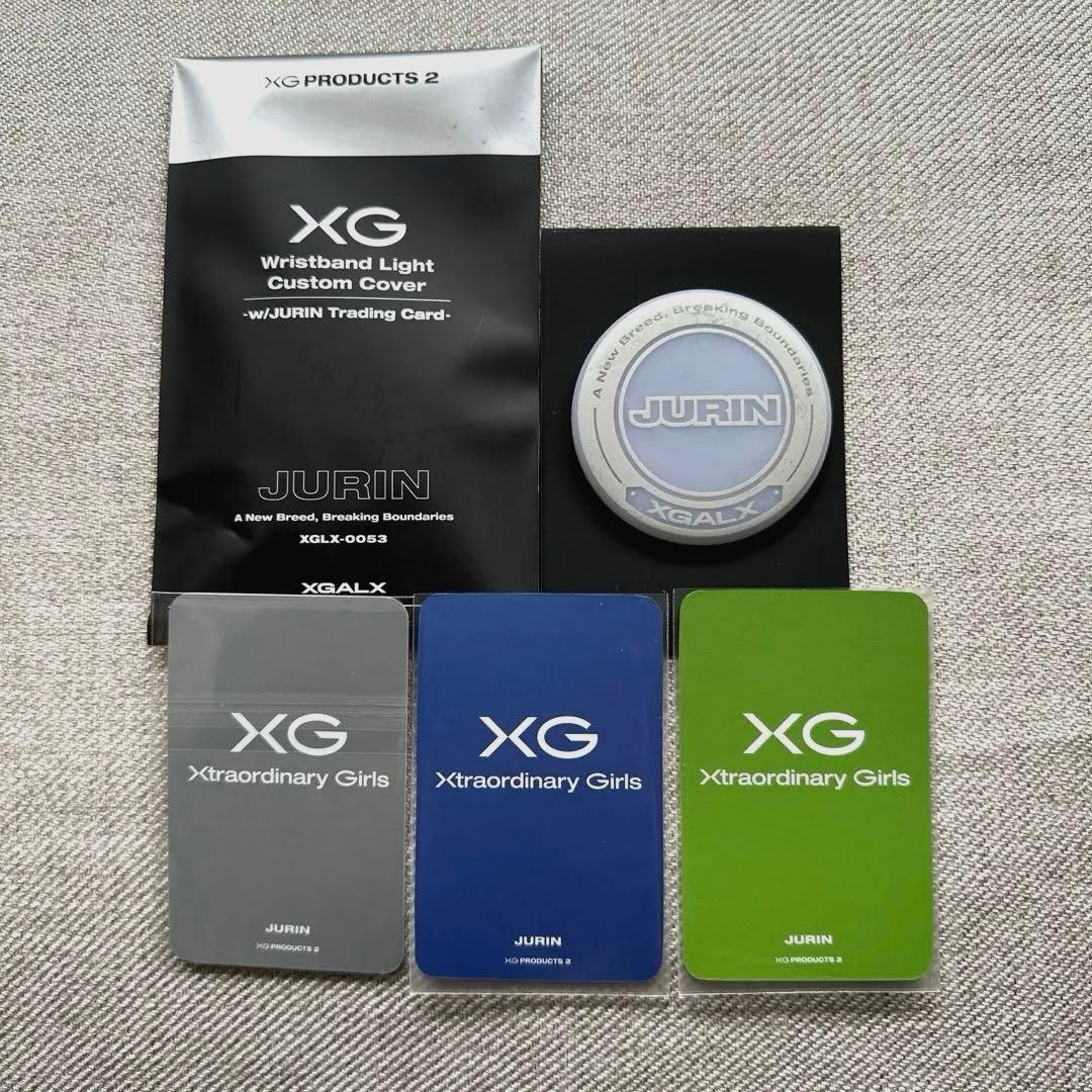 XG PRODUCTS2 JURINリストバンドライト カバー、トレカセット