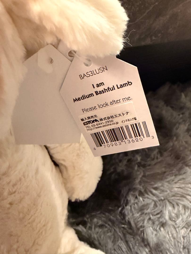 Medium Bashful Lamb ぬいぐるみ ジェリーキャット ひつじM