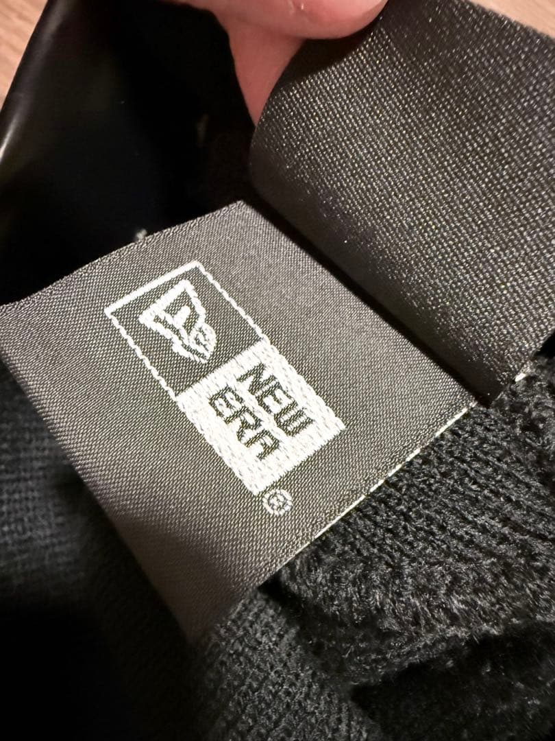 帽子 Supreme x new era box logo beanie black