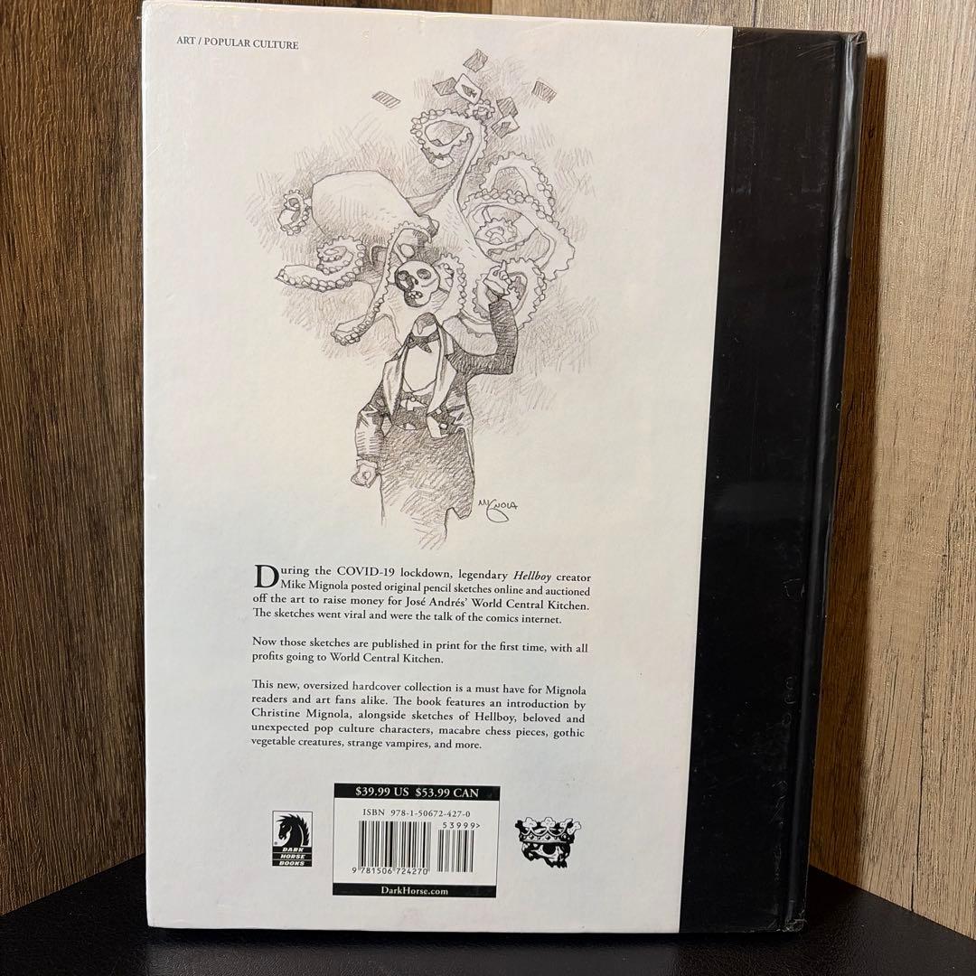 【未開封】マイク・ミニョーラ The Quarantine Sketchbook