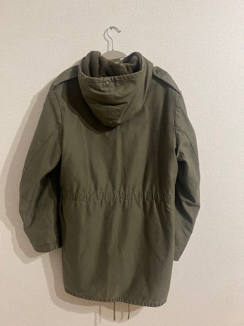 【古着】80’s ミリタリー ドイツ軍 フィールドコート モッズ ボアライナー付