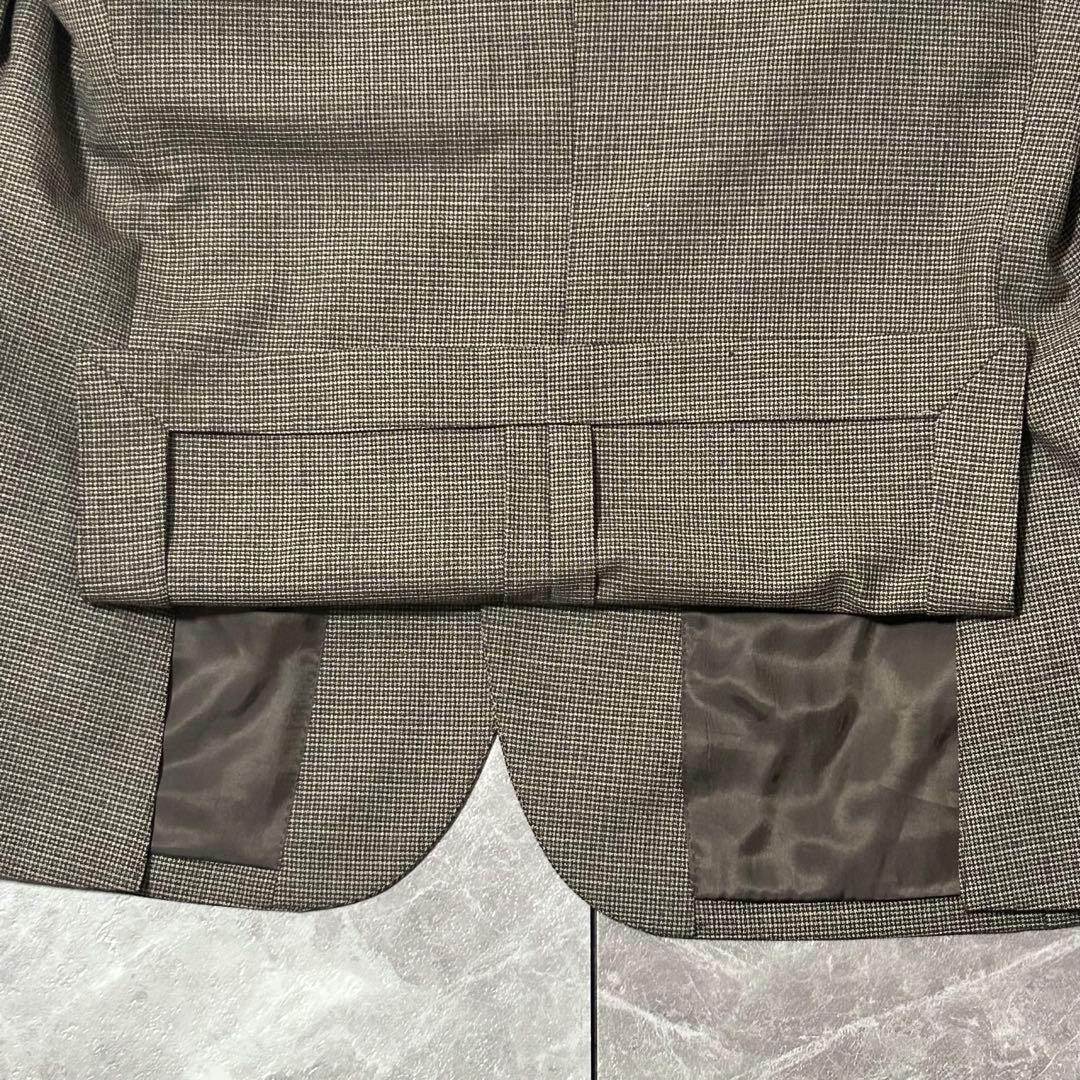 英国王室御用達【Savile Row】未使用級「Britannia」千鳥格子 L
