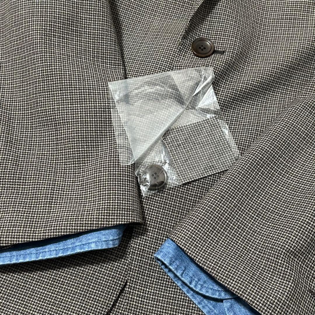 英国王室御用達【Savile Row】未使用級「Britannia」千鳥格子 L