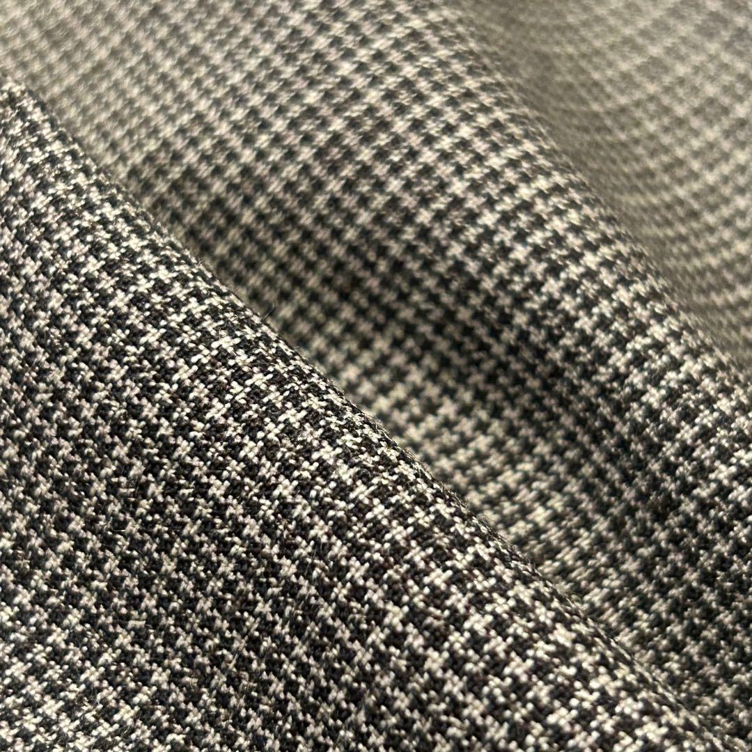 英国王室御用達【Savile Row】未使用級「Britannia」千鳥格子 L
