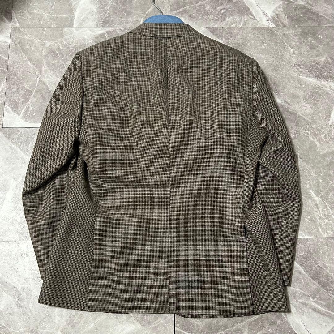 英国王室御用達【Savile Row】未使用級「Britannia」千鳥格子 L