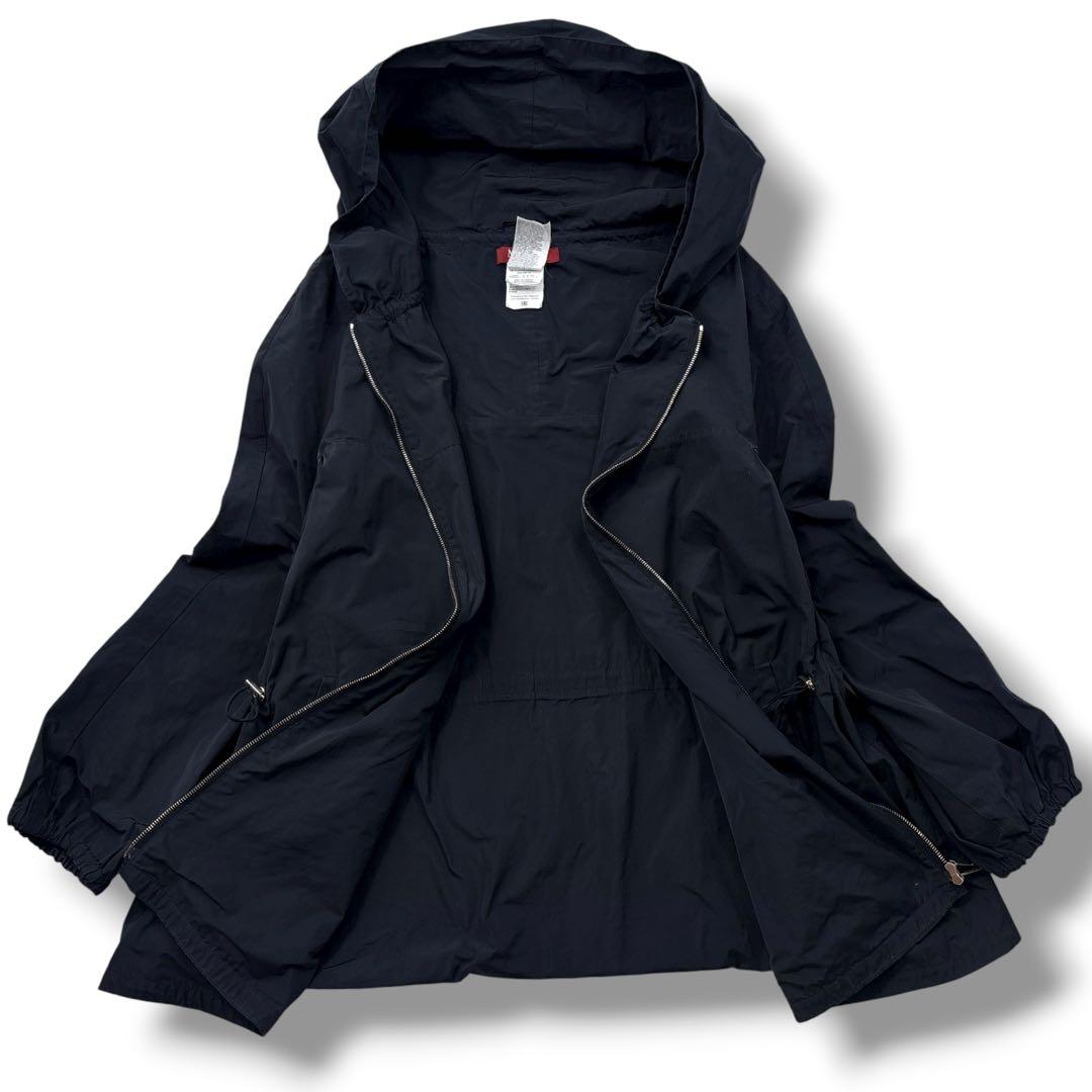 【美品】MAXMARA マックスマーラ ナイロン 　モッズコート　ジャケット　黒