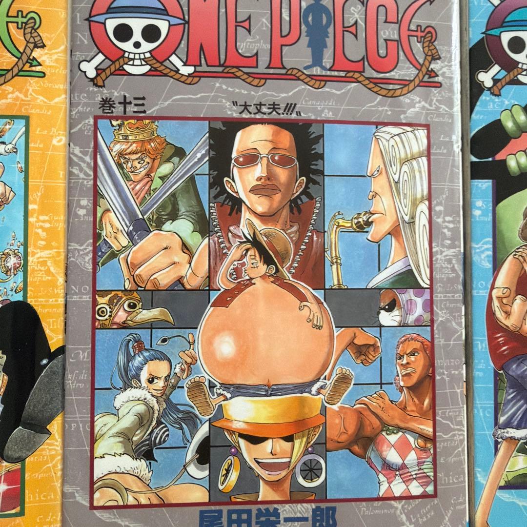 ONE PIECE セット 1〜13巻 + ロマンスドーン　第一刷発行3巻　6巻