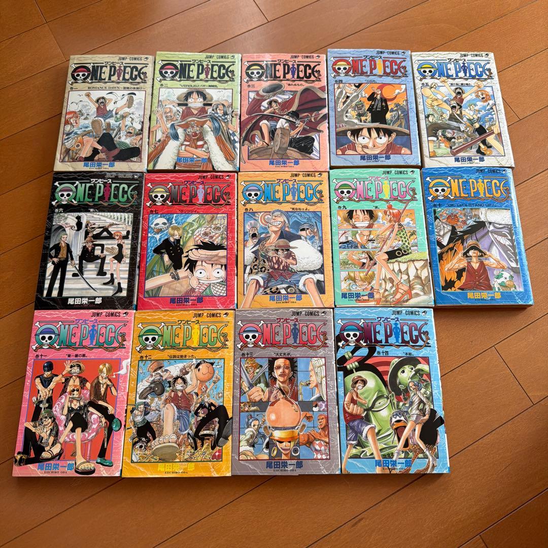 ONE PIECE セット 1〜13巻 + ロマンスドーン　第一刷発行3巻　6巻