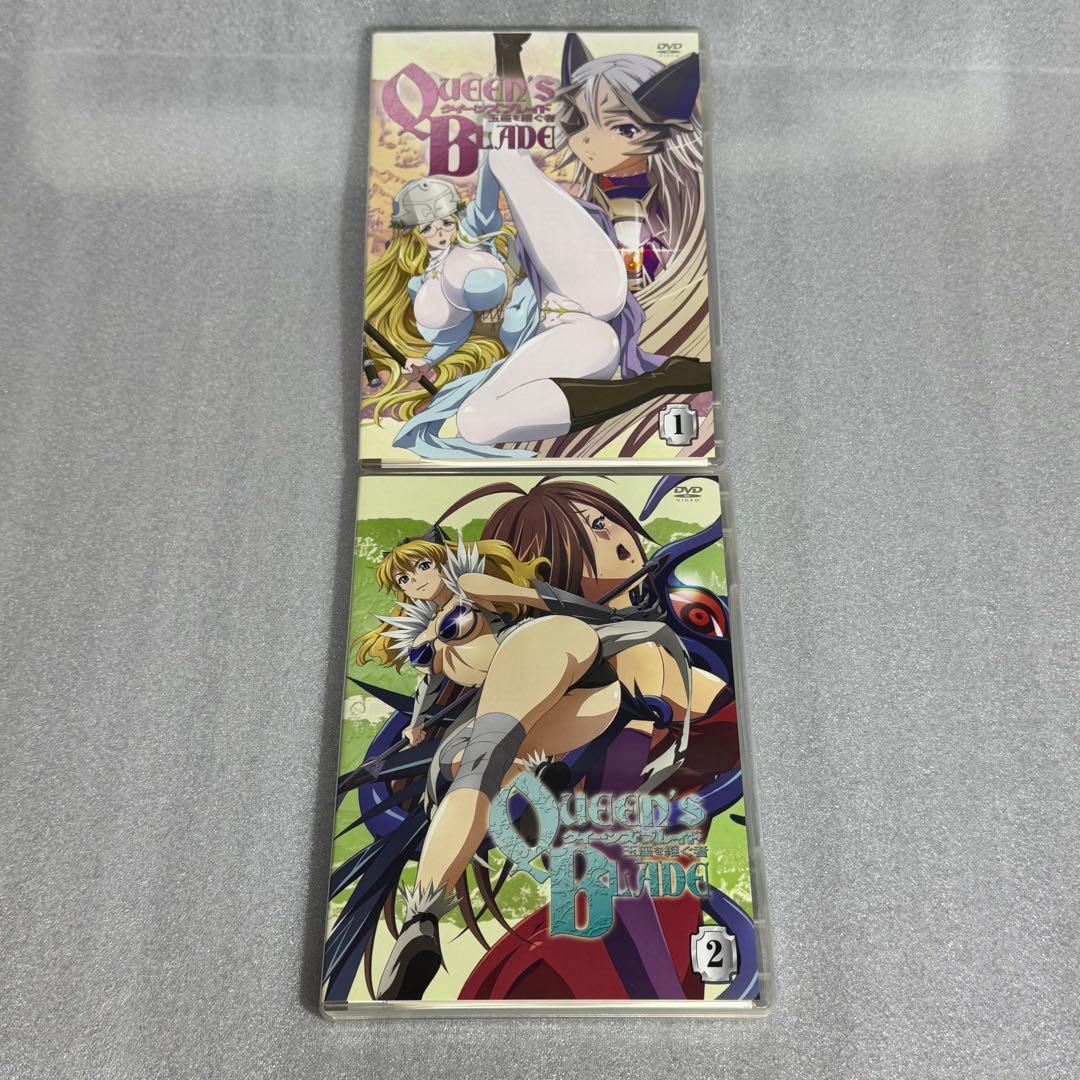 全6巻 特典付 クイーンズブレイド 玉座を継ぐ者　DVD