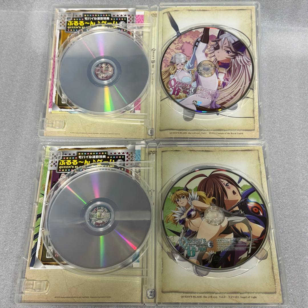 全6巻 特典付 クイーンズブレイド 玉座を継ぐ者　DVD
