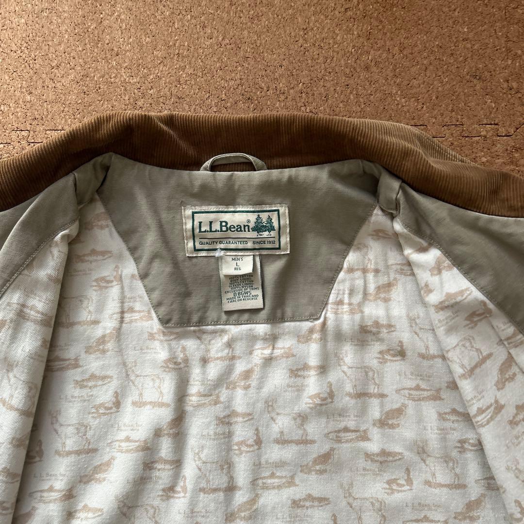 【さらに特価！】L.L.Bean ハンティングジャケット 裏地イラスト入り