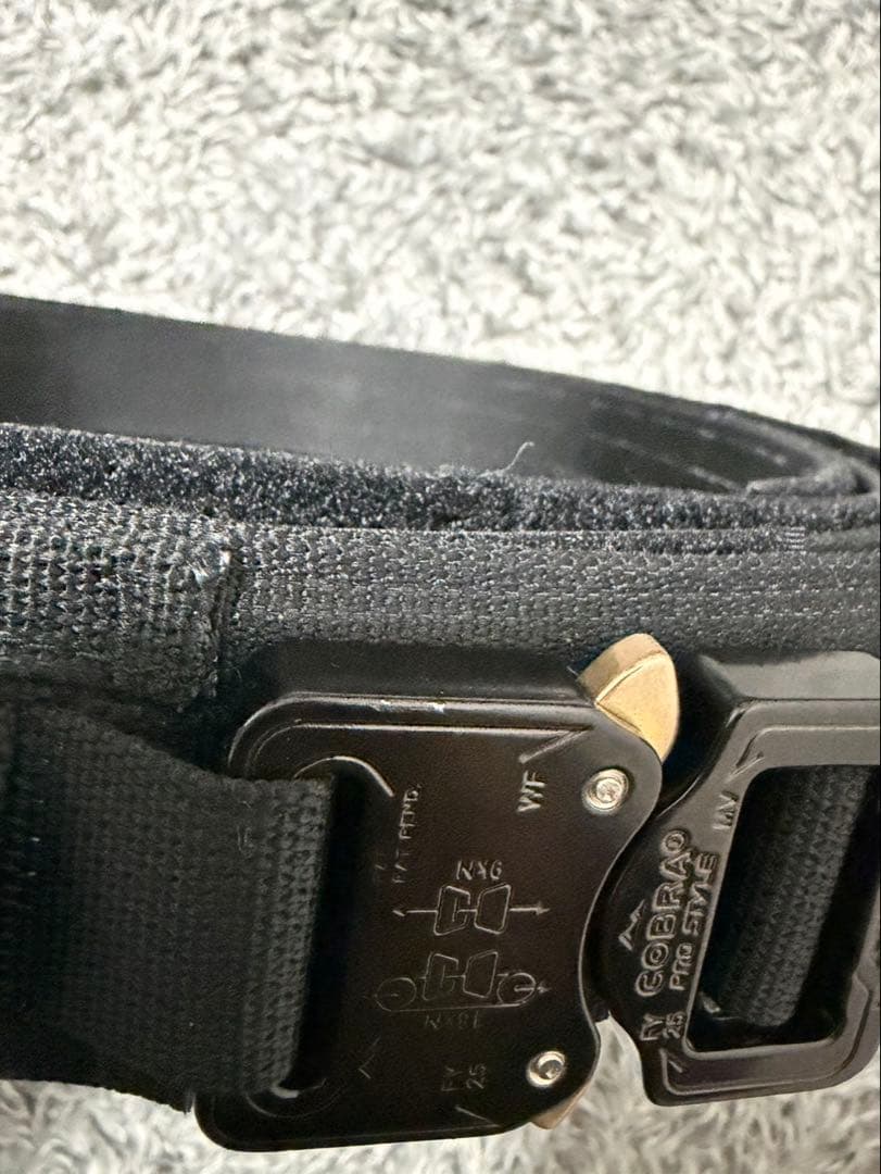 ORDNANCE TACTICAL PISTOL BELT 黒(Lサイズ)
