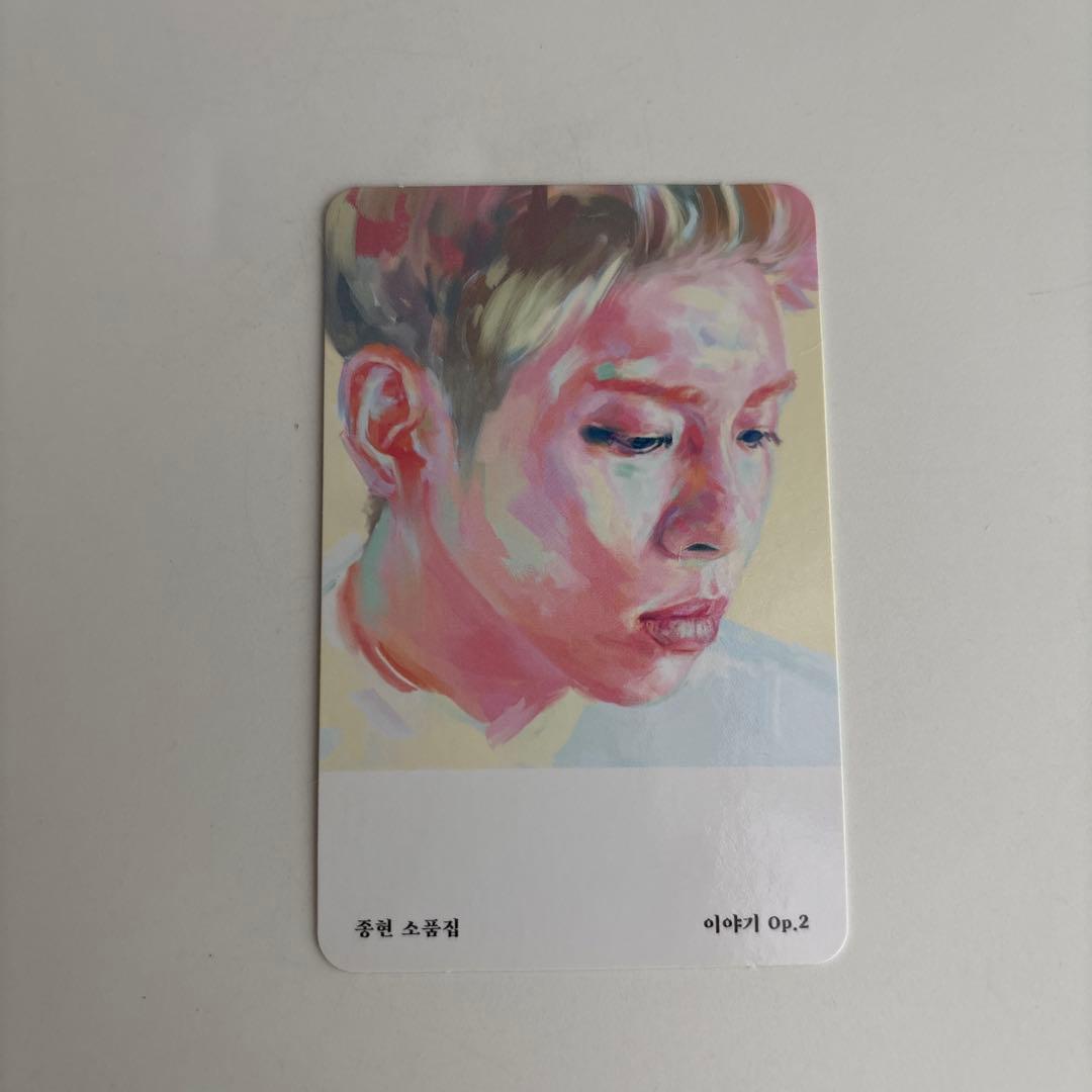 SHINee ジョンヒョン　トレカ付き　Op.2 小品集 이야기 종현