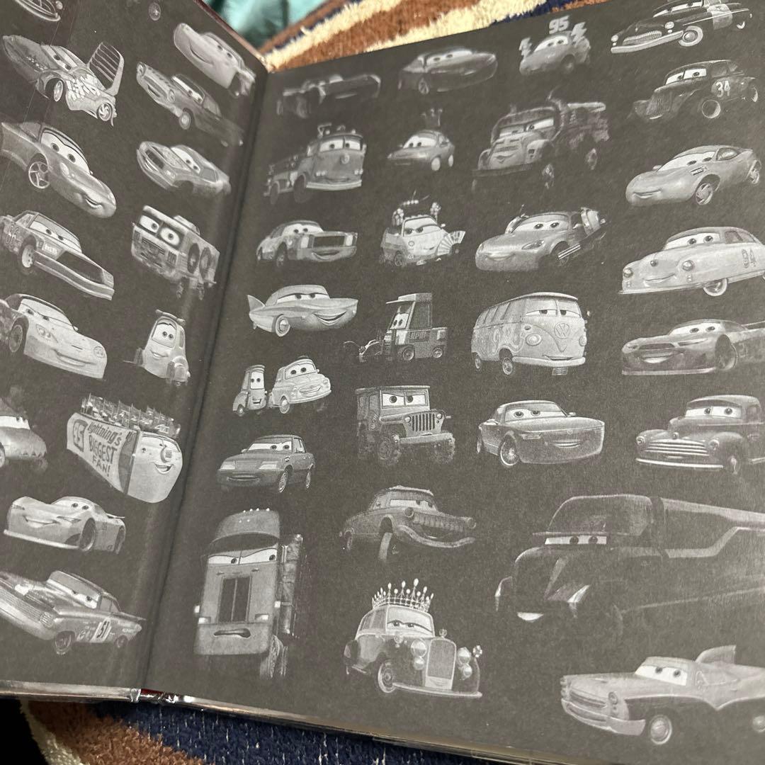 洋書　カーズ　キャラ紹介　Disney Pixar Meet the Cars