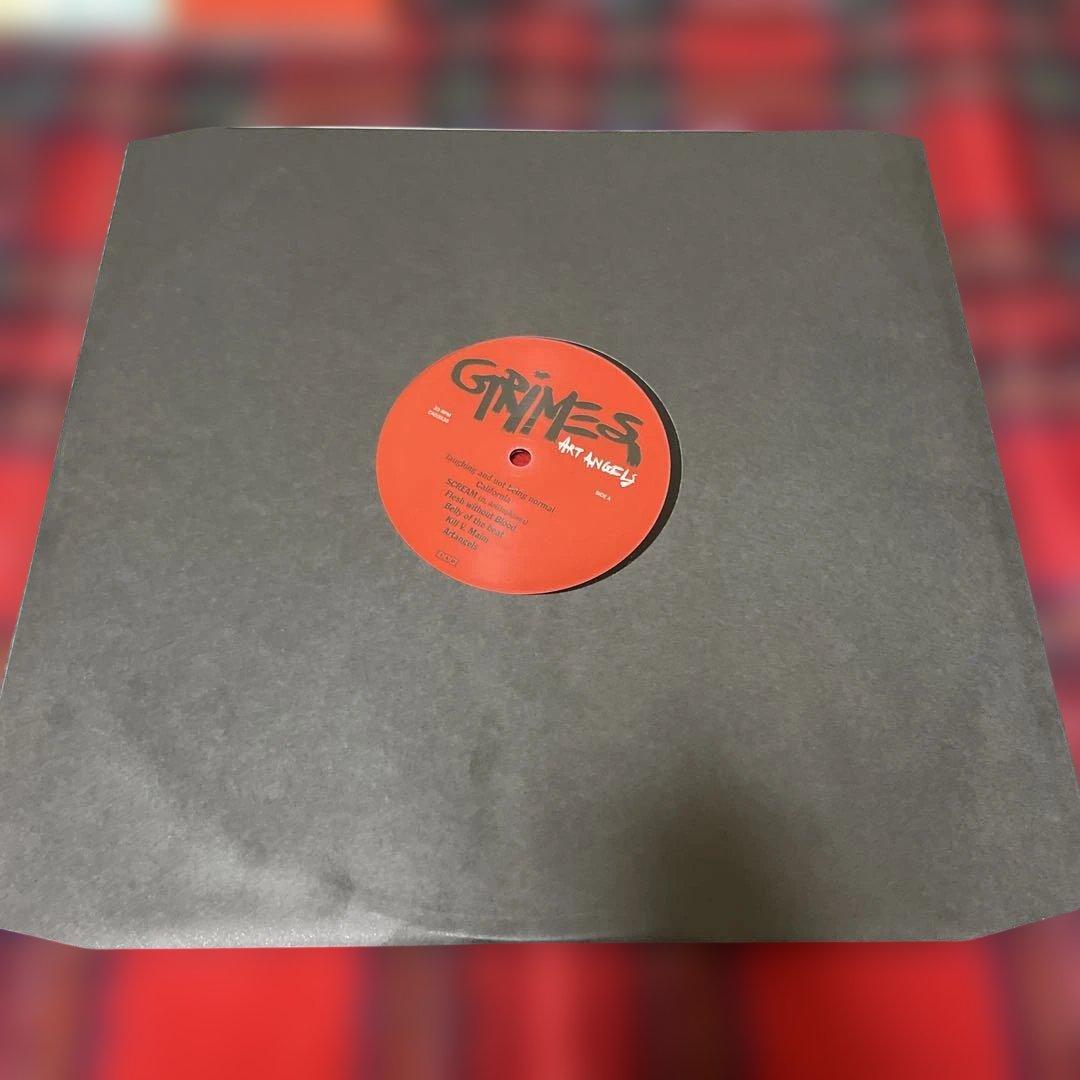 美品！Grimes『Art Angels』アナログレコード 豪華アートカード付属